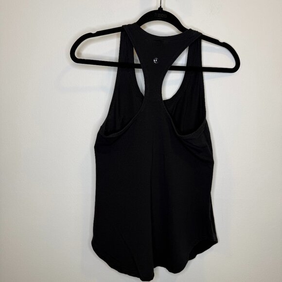 Lululemon Yogi Racerback III Tank Front Pocket Black Size 4 - Picture 16 of 16